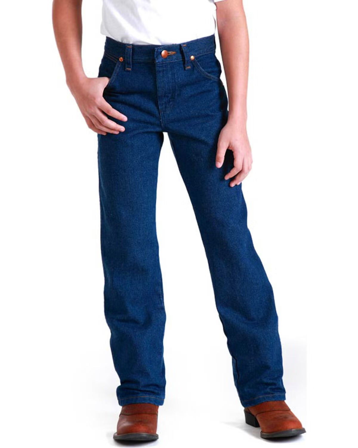 13MWZ Cowboy Cut Original Fit Jean, Prewashed Indigo-Husky