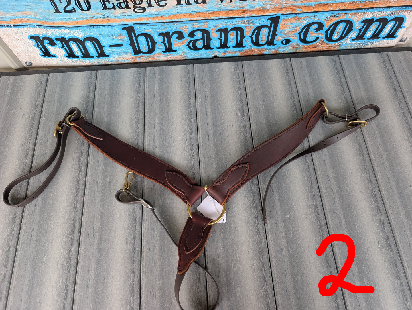 Genuine Leather Breast Collars – 3 Styles, USA-Made with Biothane Straps
