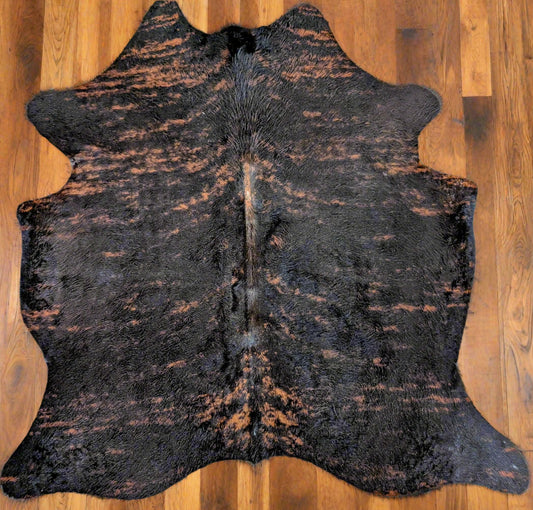 "Bungle" Full Cowhide - Dark Brindle