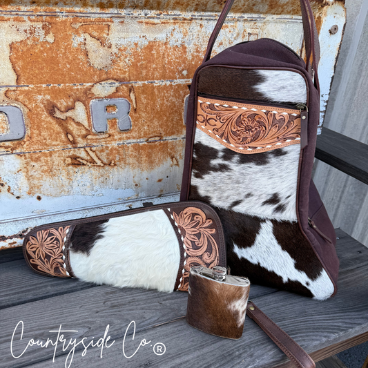 Boot Bag, Carry Case and Flask BUNDLE