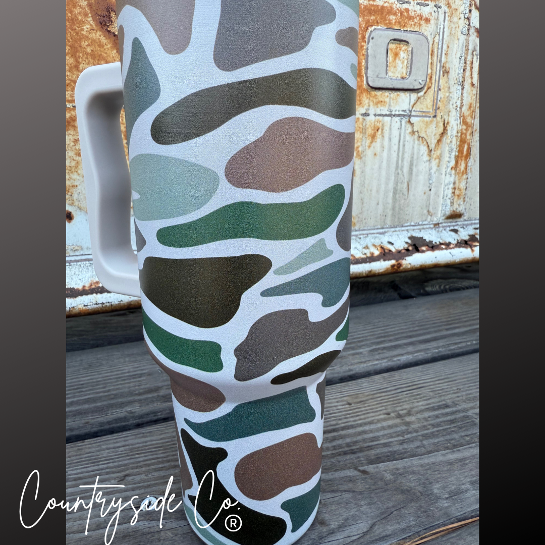Duck Camo 40oz Insulated Tumbler Cup