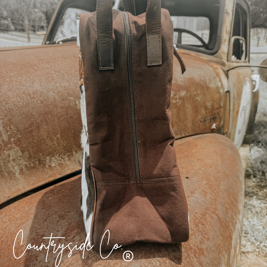 Boot Bag, Carry Case and Flask BUNDLE