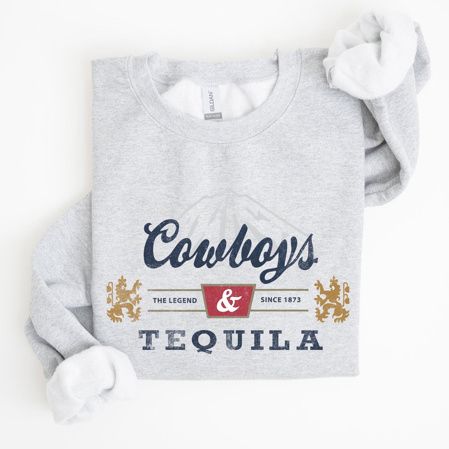 Cowboys and Tequila, Retro, Beer, Vintage, Cowboy Sweatshirt