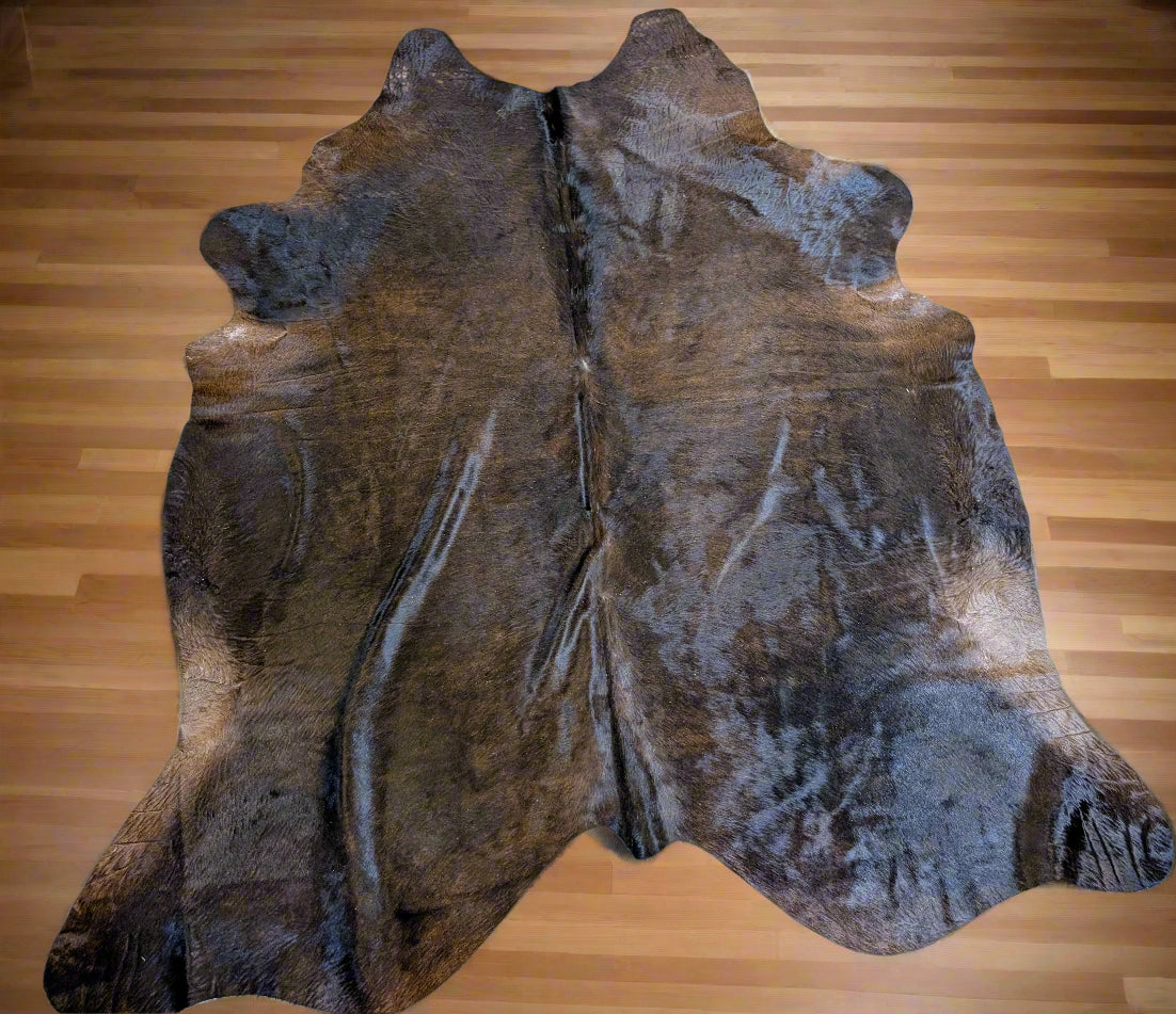 "Heath" Genuine Dark Brown Cowhide – Hand-Selected, Grade A Quality