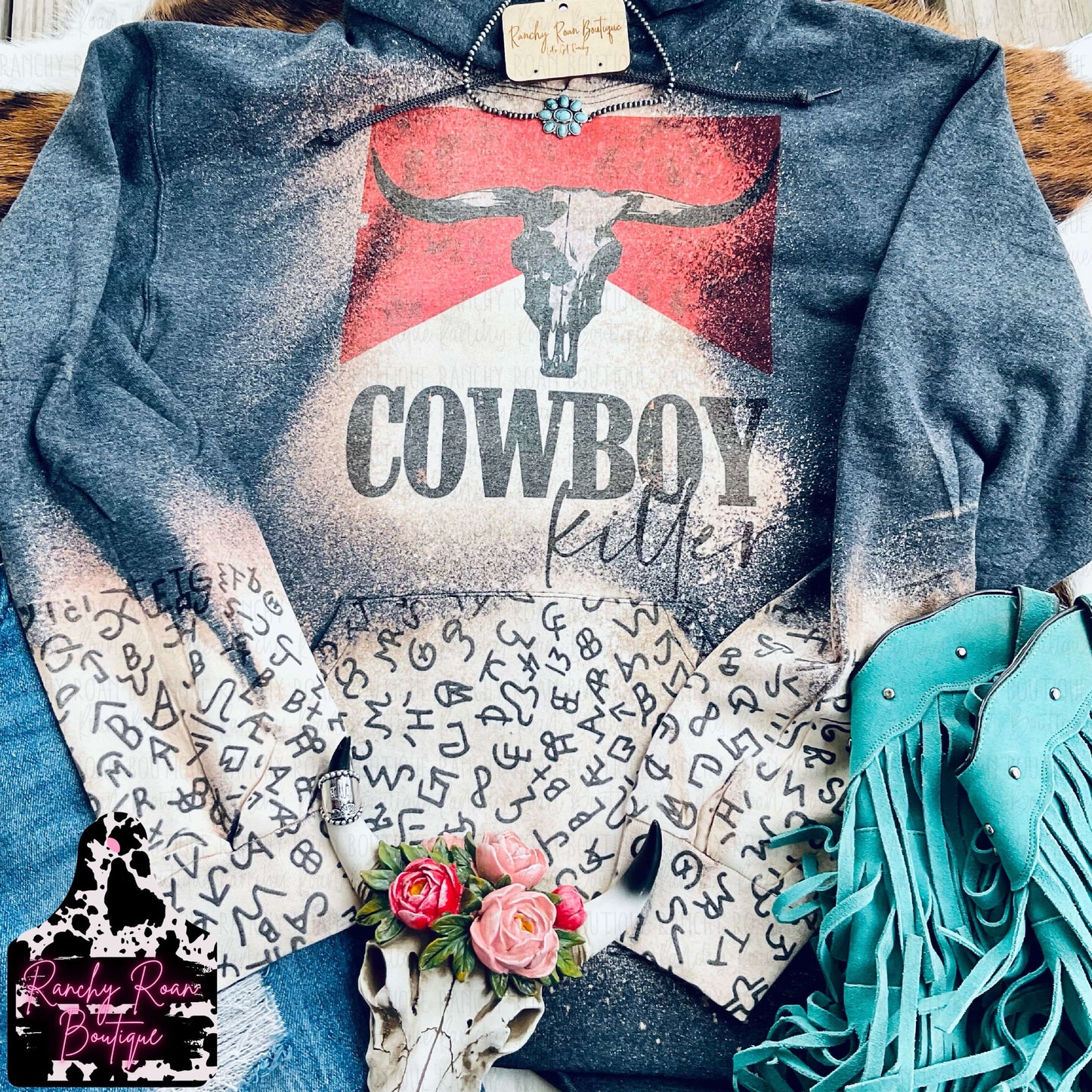 Cowboy Killer Cattle Brand Hoodie