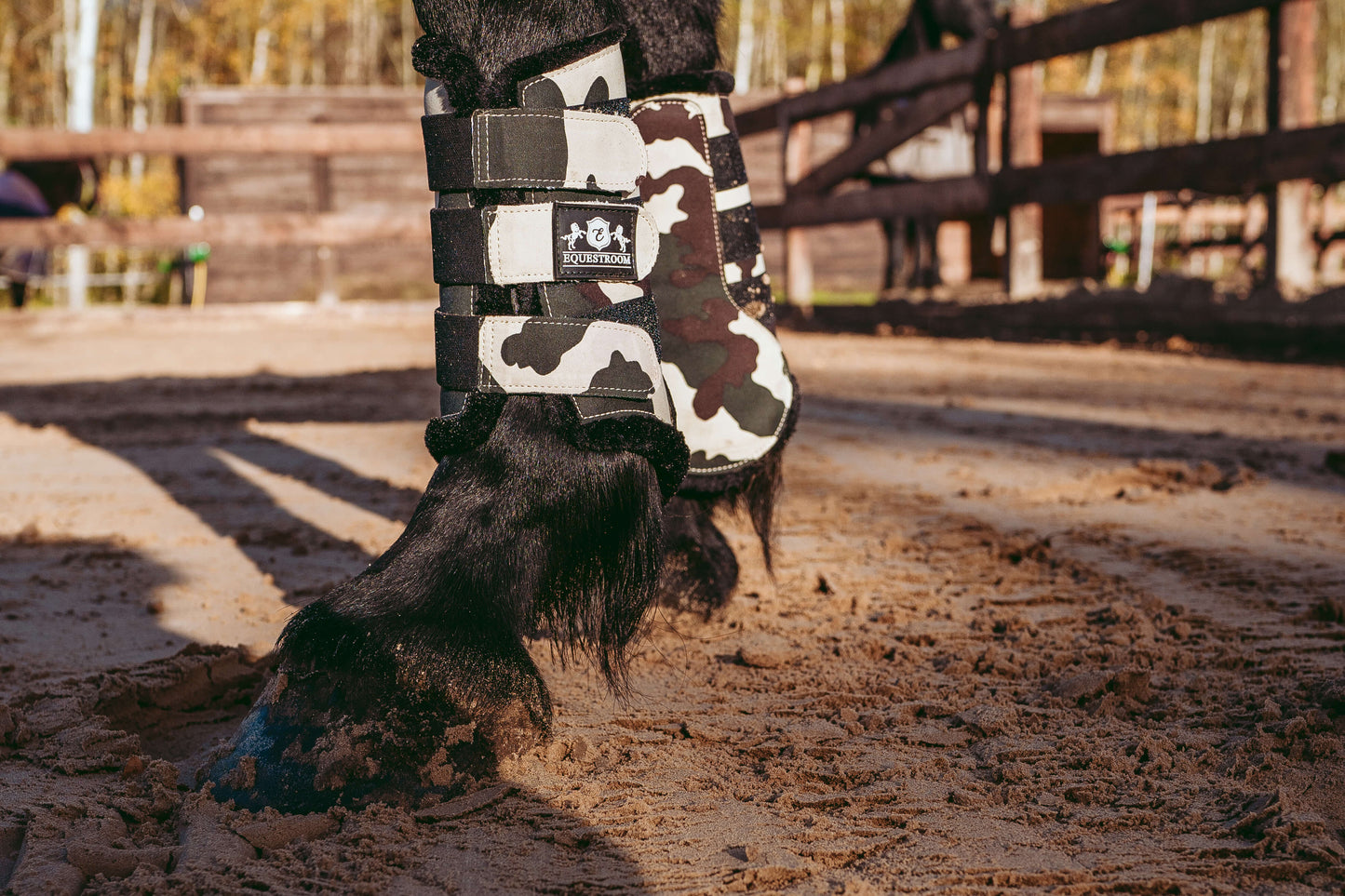 Camouflage Brushing Boots