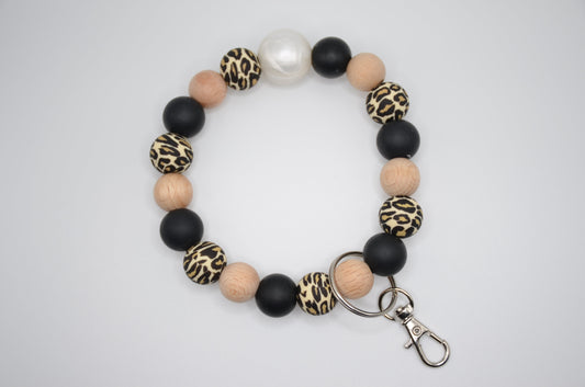 Leopard Wristlet