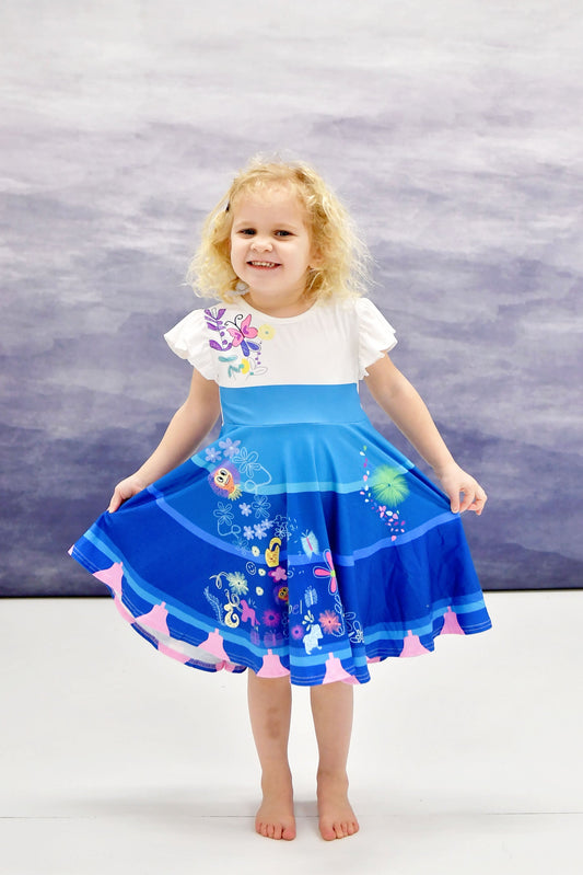 Miracle Sister Flutter Twirl Dress