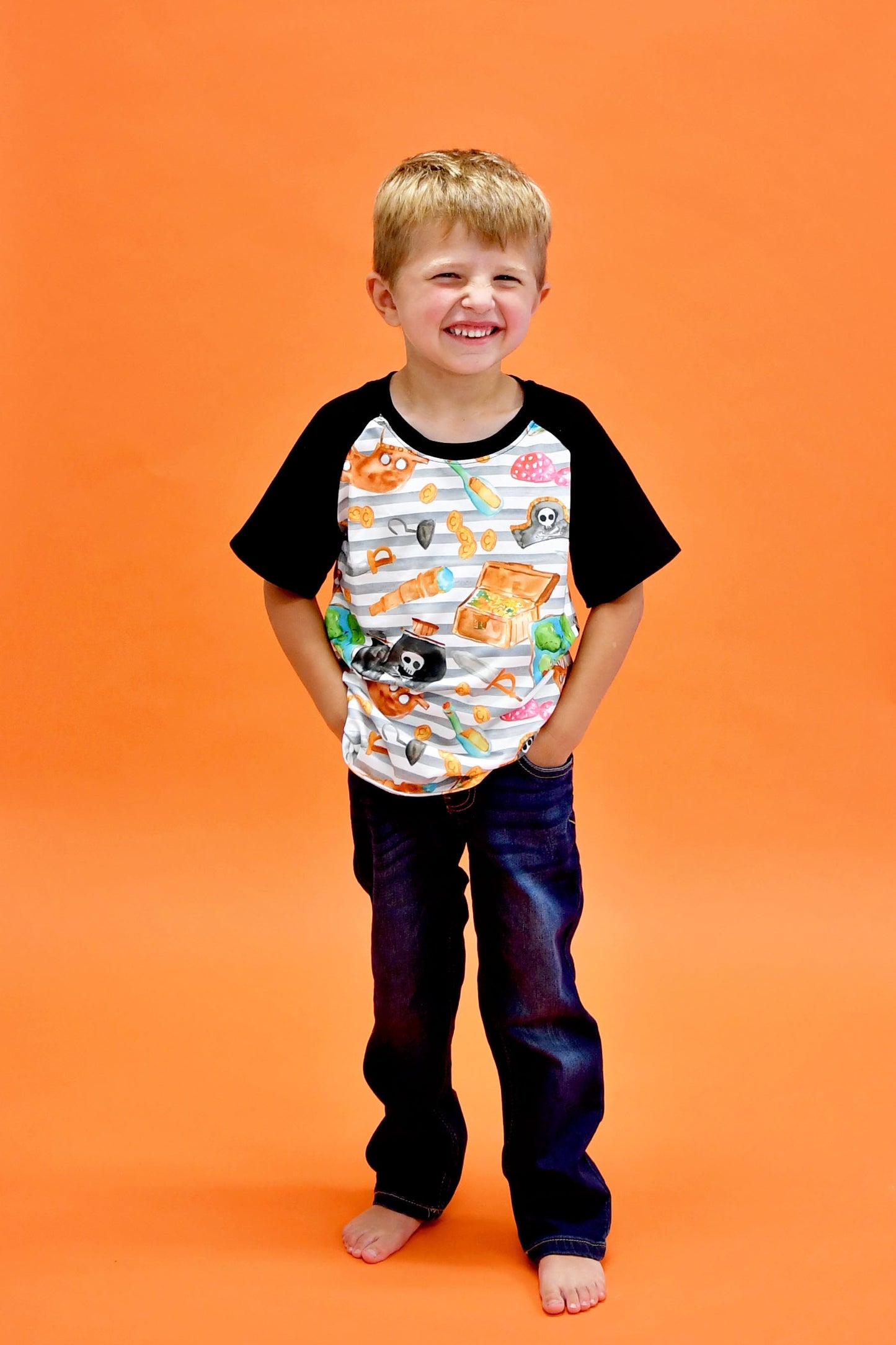 Pirate Essentials Milk Silk Raglan