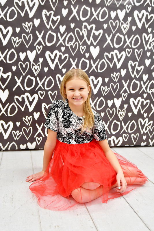 Rose Tutu Dress