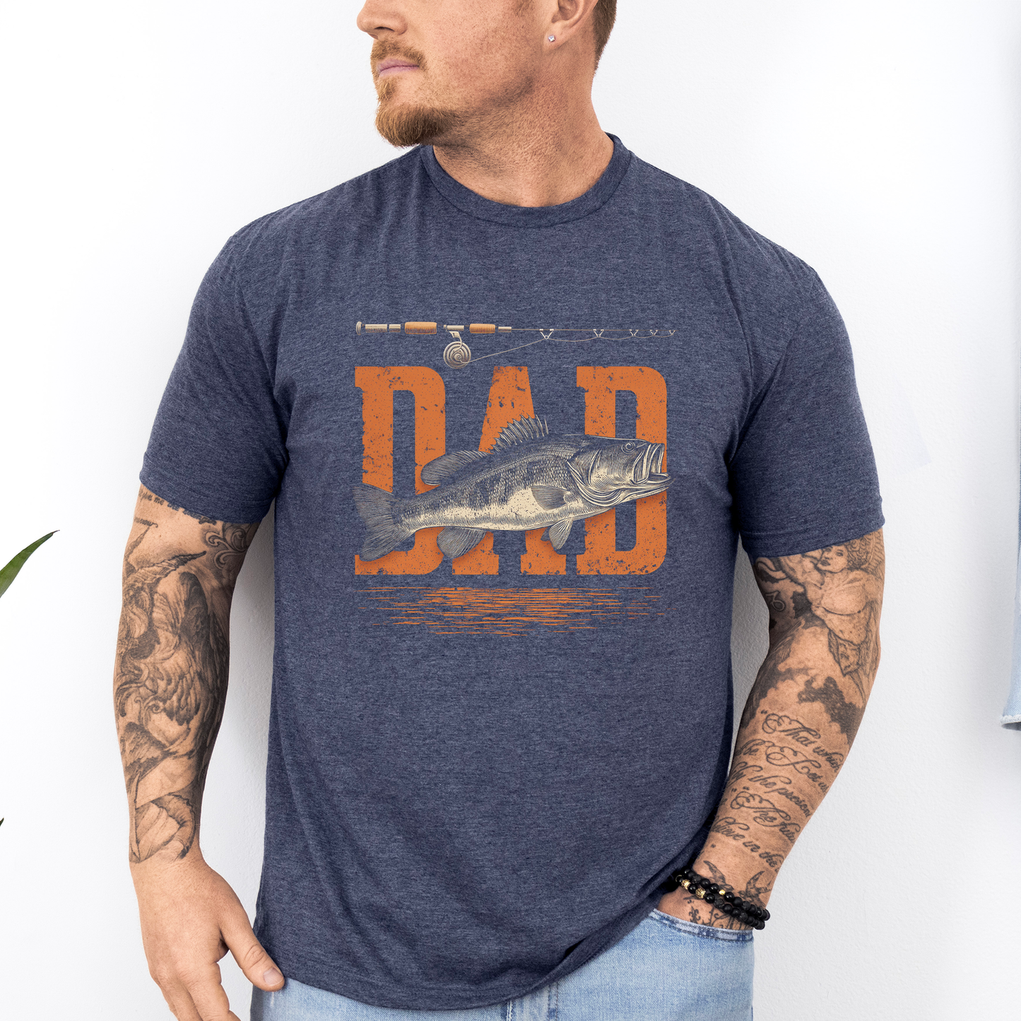 Dad, Fishing, Father's Day, Boyfriend, Husband, Brother, Guy Gift, Soft Style T-Shirt