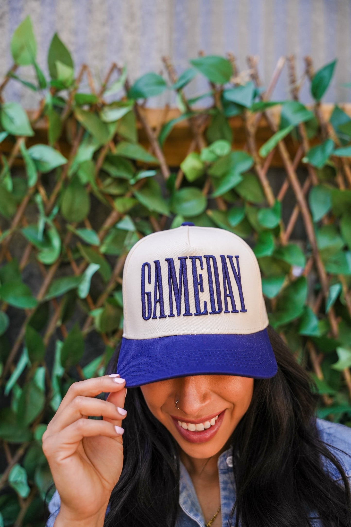 GAME DAY CANVAS CAP