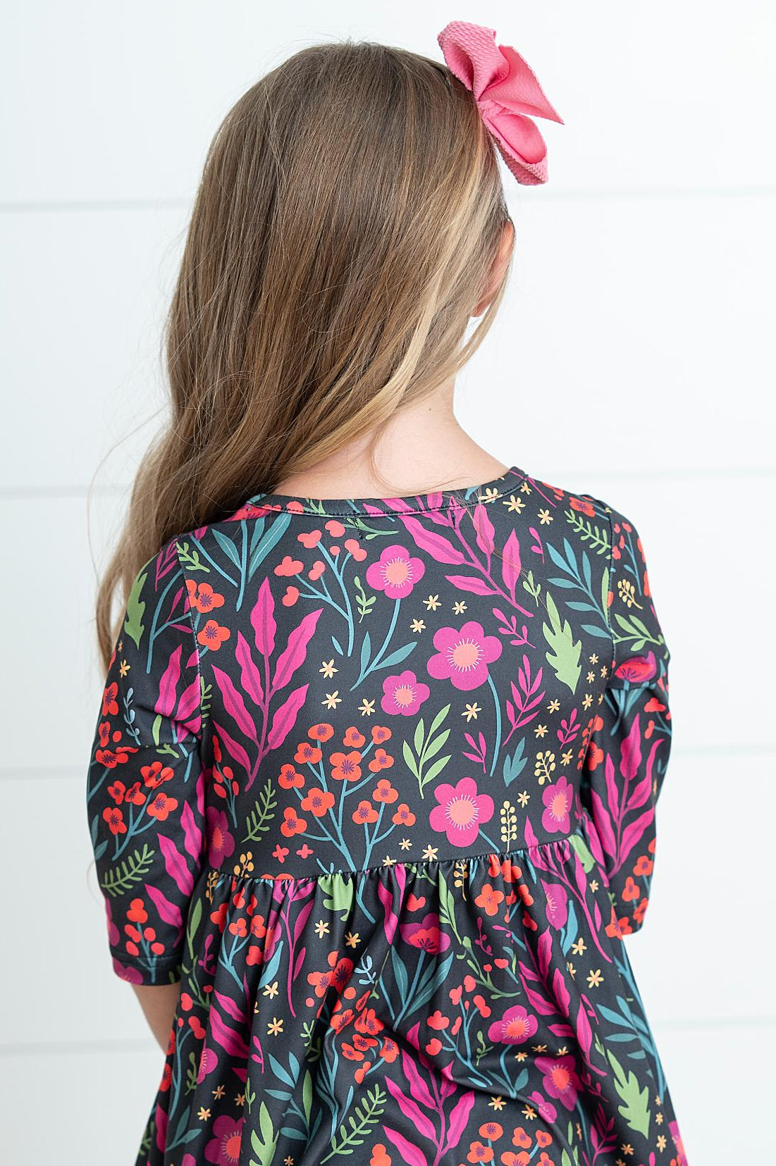 Emmy Dark Floral Dress