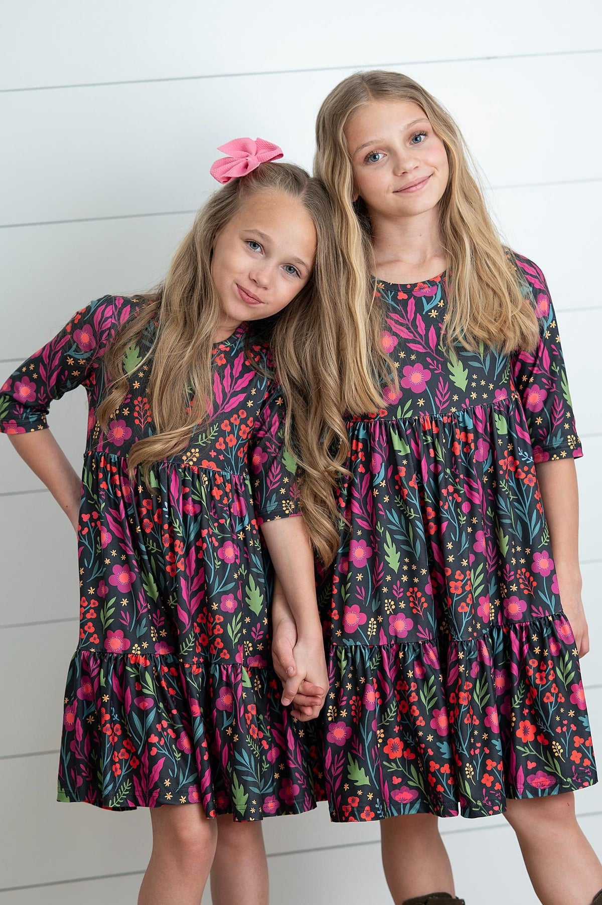 Emmy Dark Floral Dress