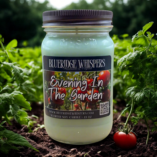 Evening in the Garden – Tomato Leaf & Herb Garden Scented Candle
