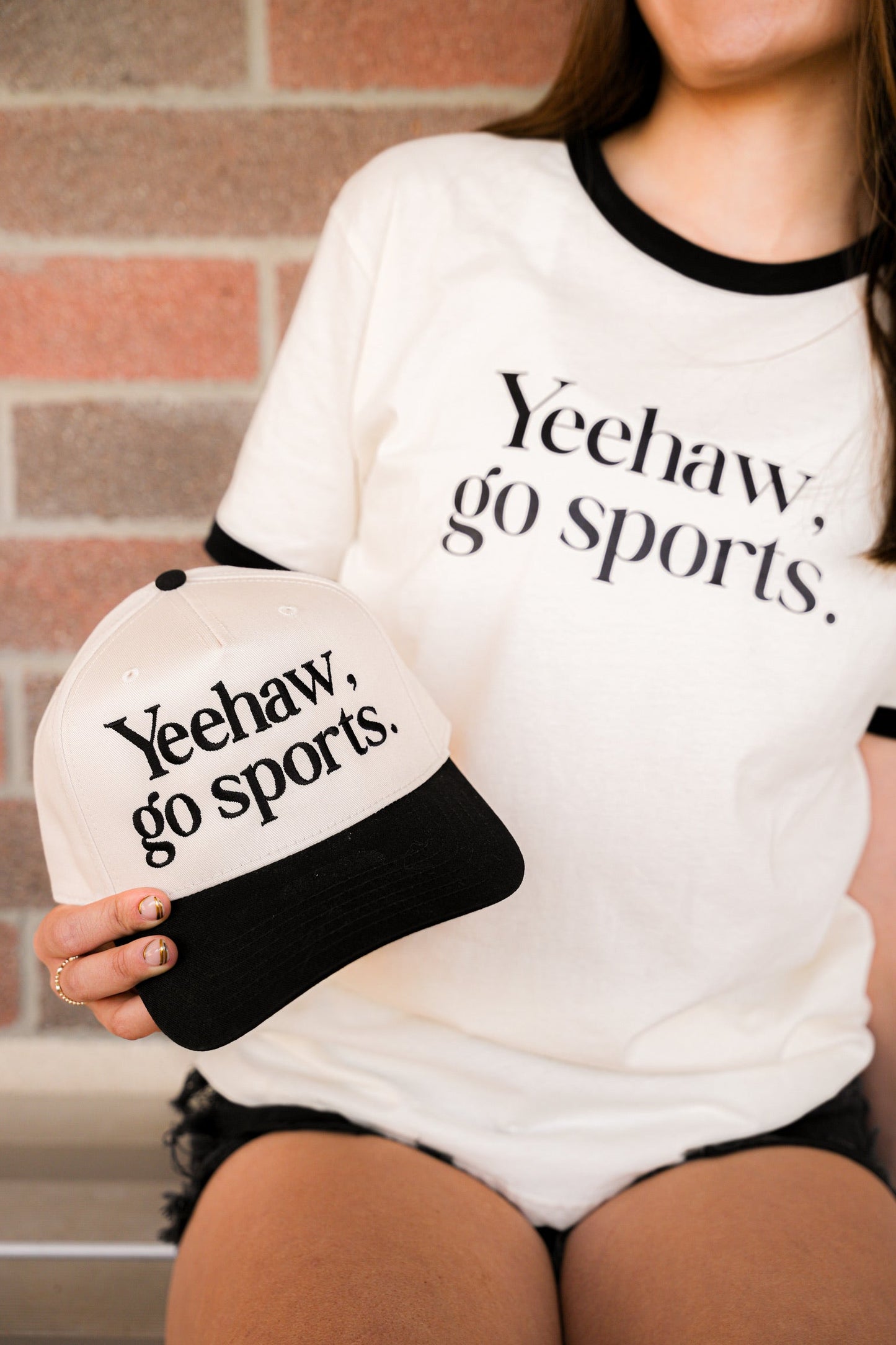 YEEHAW, GO SPORTS CANVAS CAP