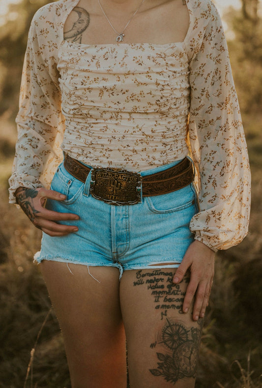 Sammi's Spring Floral Top