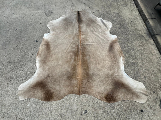 Medium Champagne cowhide