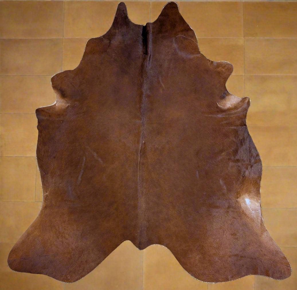 "Shiner" Genuine Shiny Red Full Cowhide