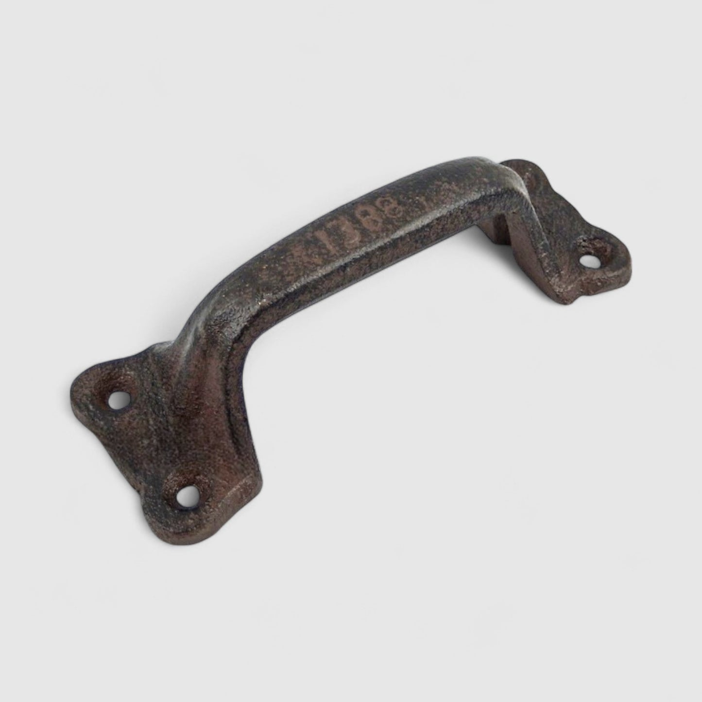 Antique Cast Iron Door Handle, Rustic Barn, Drawer, Gate, Shed & Cabinet Pull