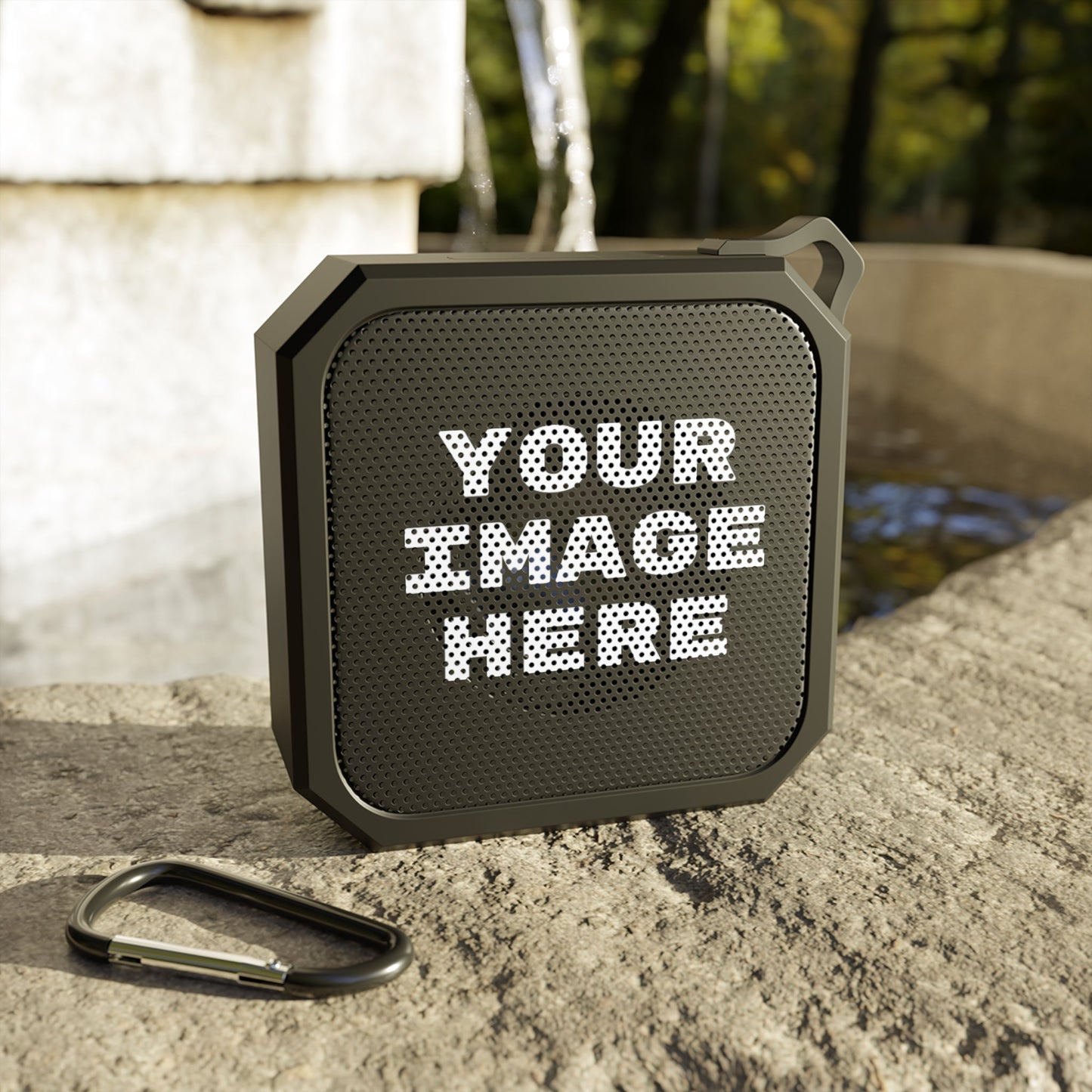 Custom Pet Photo Bluetooth Speaker, Waterproof Outdoor Speaker with Clip, Personalized Gift for Pet Lovers, Horse Girls, Dog Moms, Animal