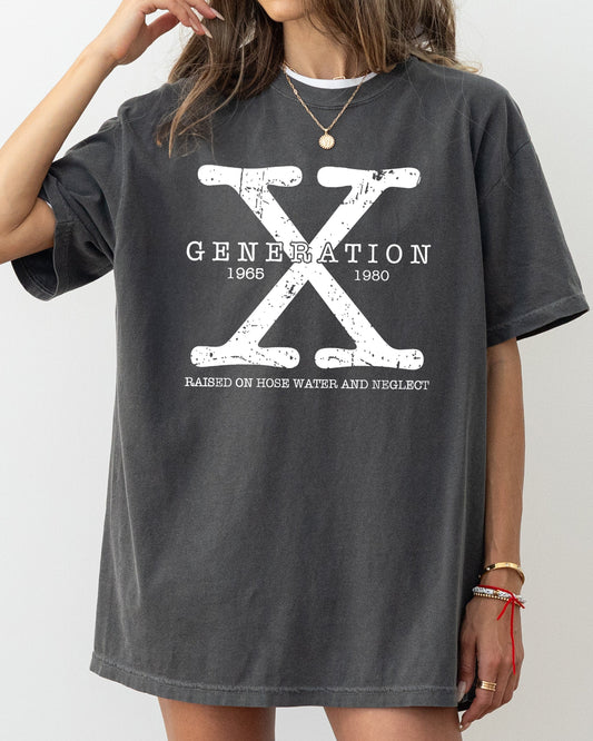 Generation X, Hose Water, Funny, Neglect, Reality Bites Tshirt Comfort Colors T-Shirt