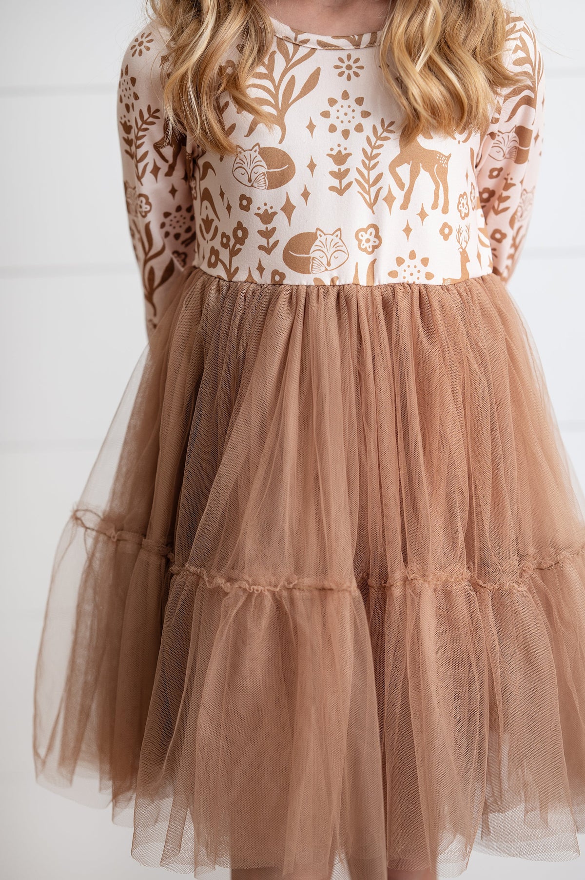 Woodland Deer Tulle Dress