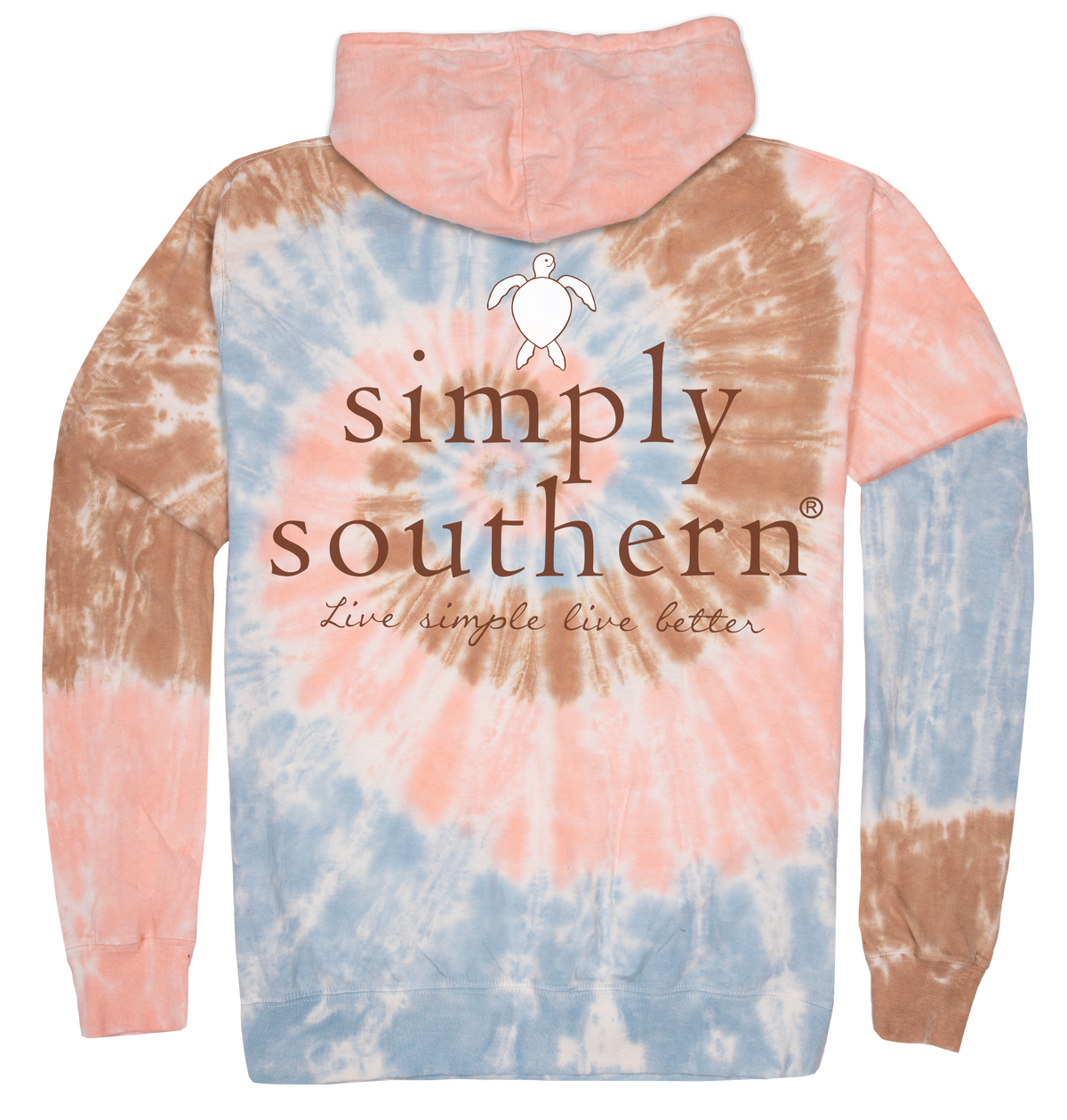 Logo - Sand Turtles - Tie Dye - SS - S22 - Adult Hoodie
