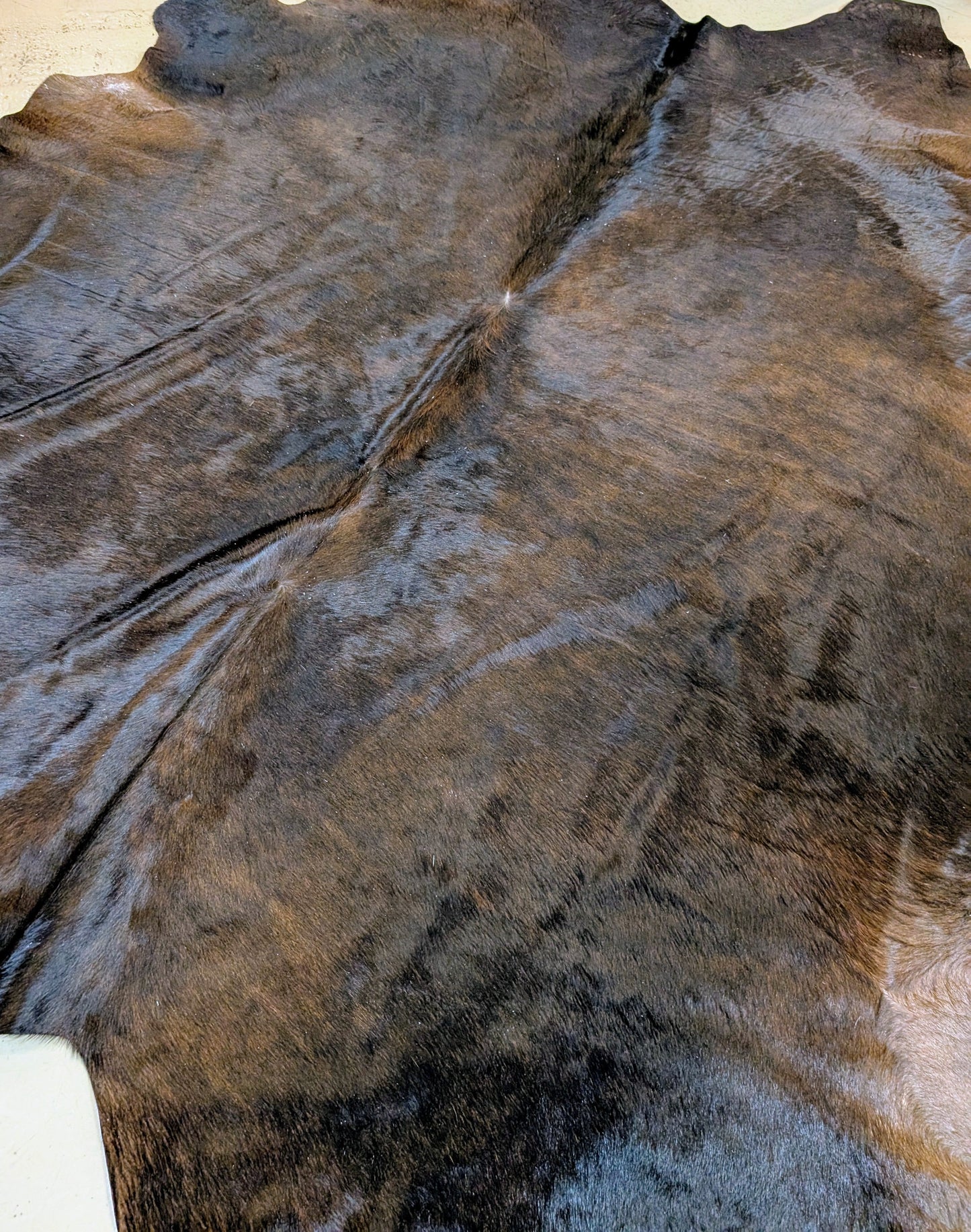 "Heath" Genuine Dark Brown Cowhide – Hand-Selected, Grade A Quality