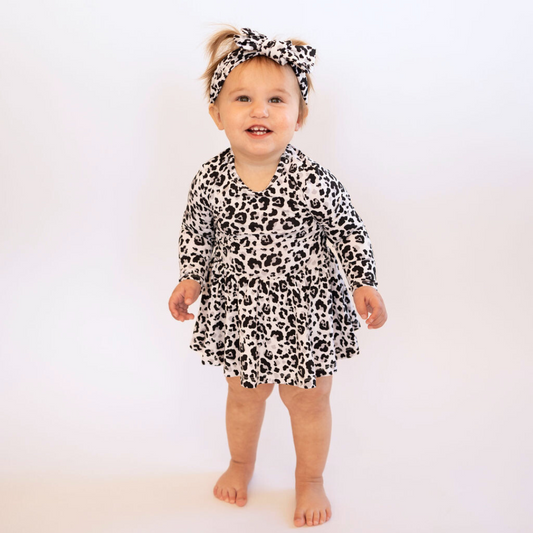 Ruffle Dress Long Sleeve