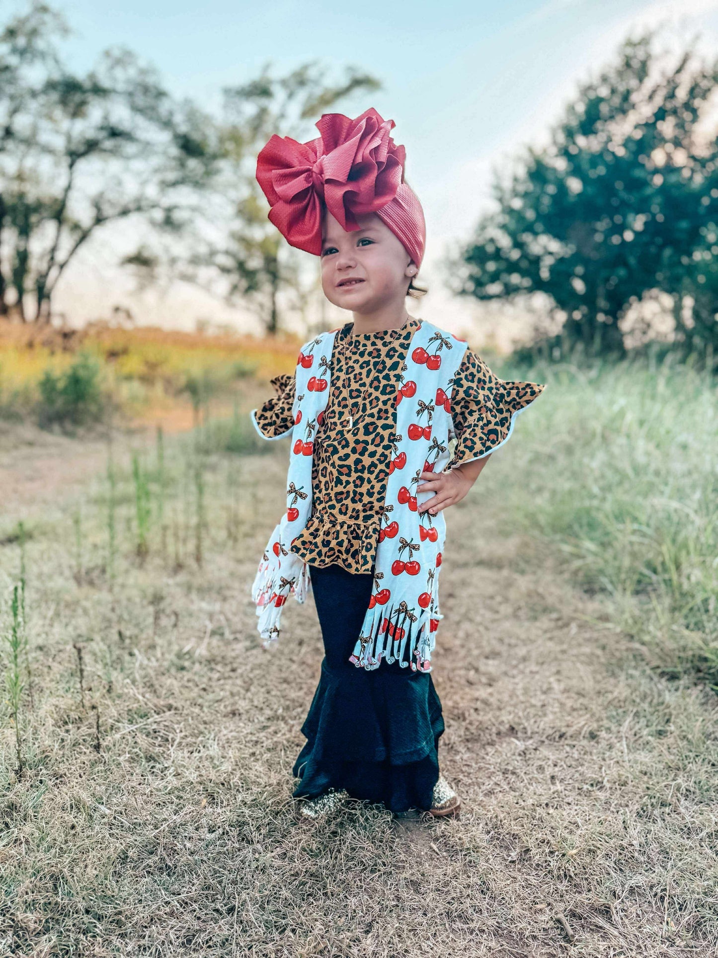 Basic but Bold Double Bell Bottoms