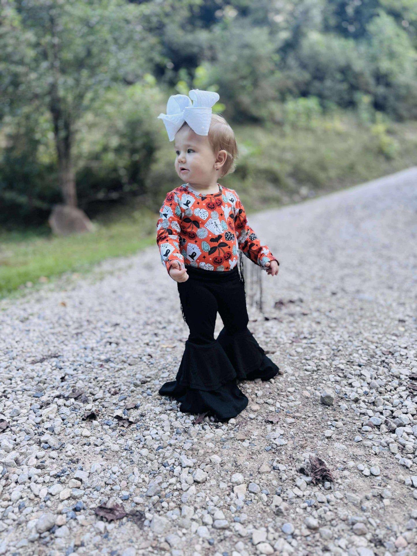 Basic but Bold Double Bell Bottoms