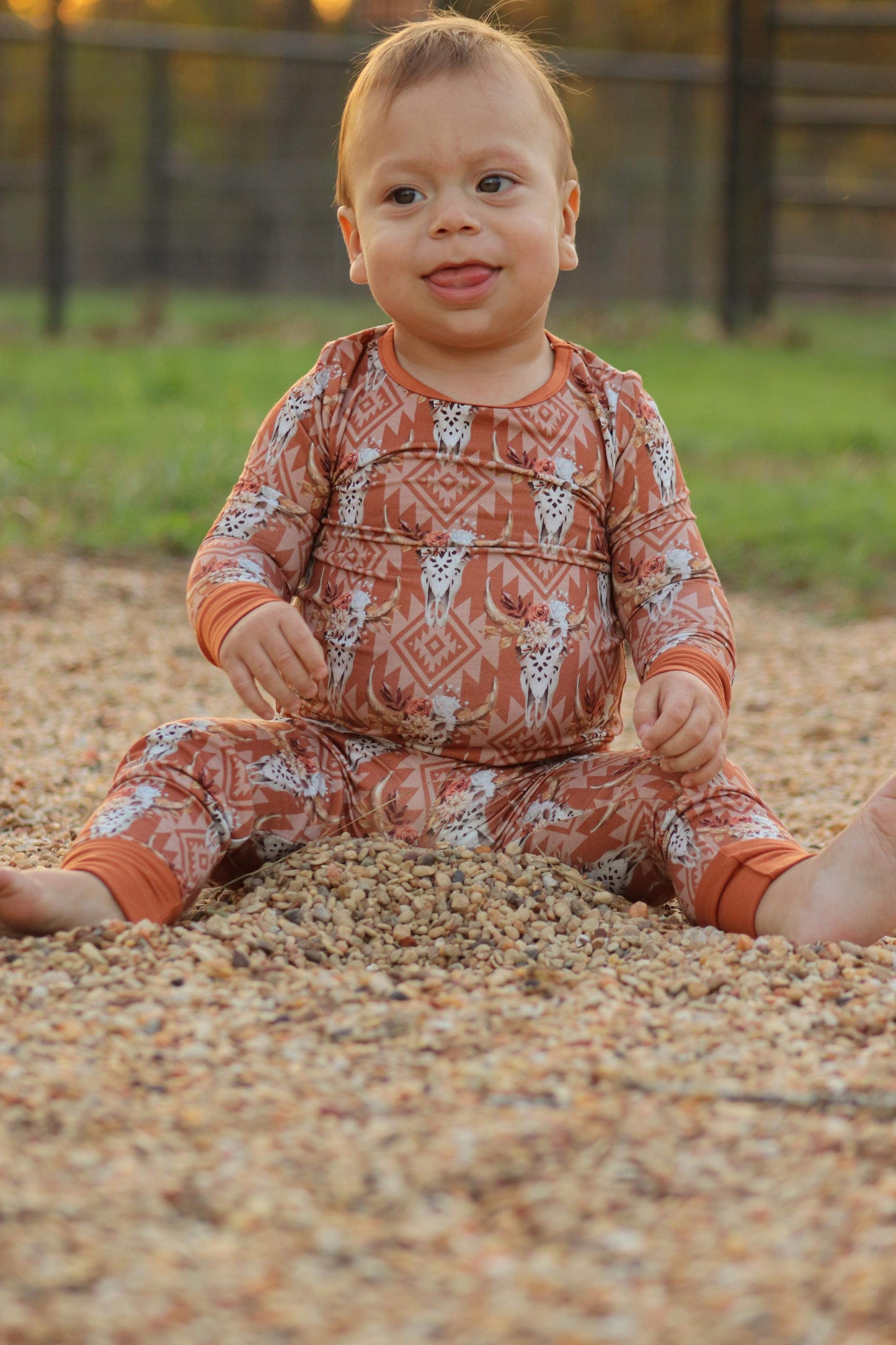 Something in the Orange Bamboo Set (FINAL SALE)