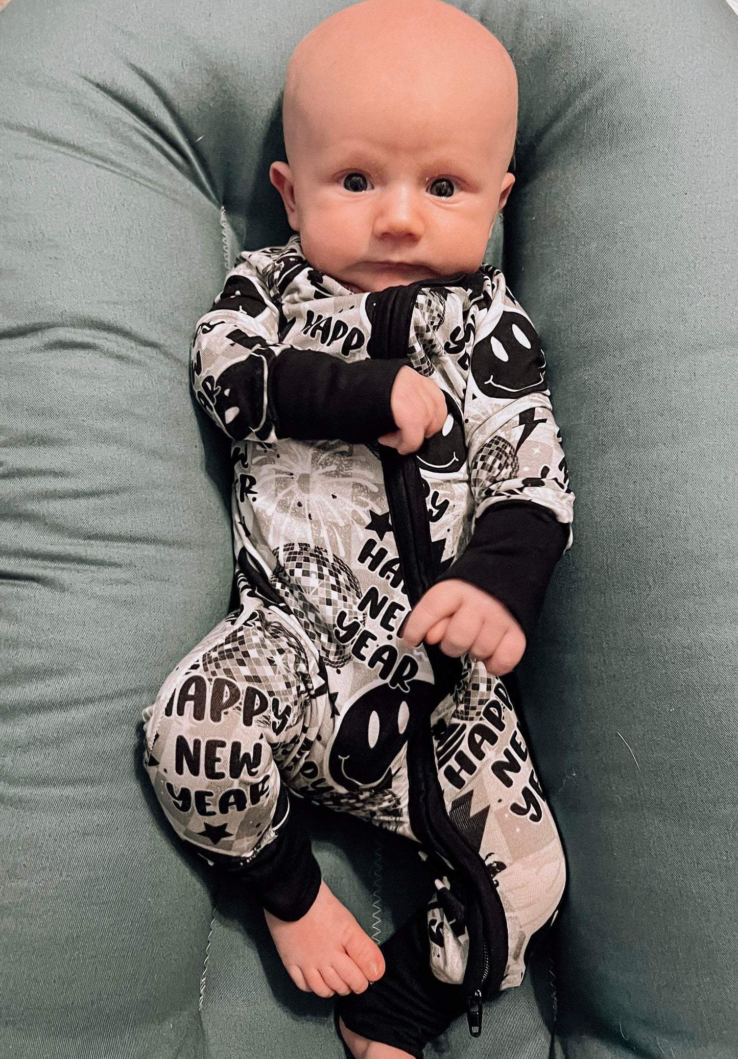 Happy New Year Bamboo Sleeper (FINAL SALE)