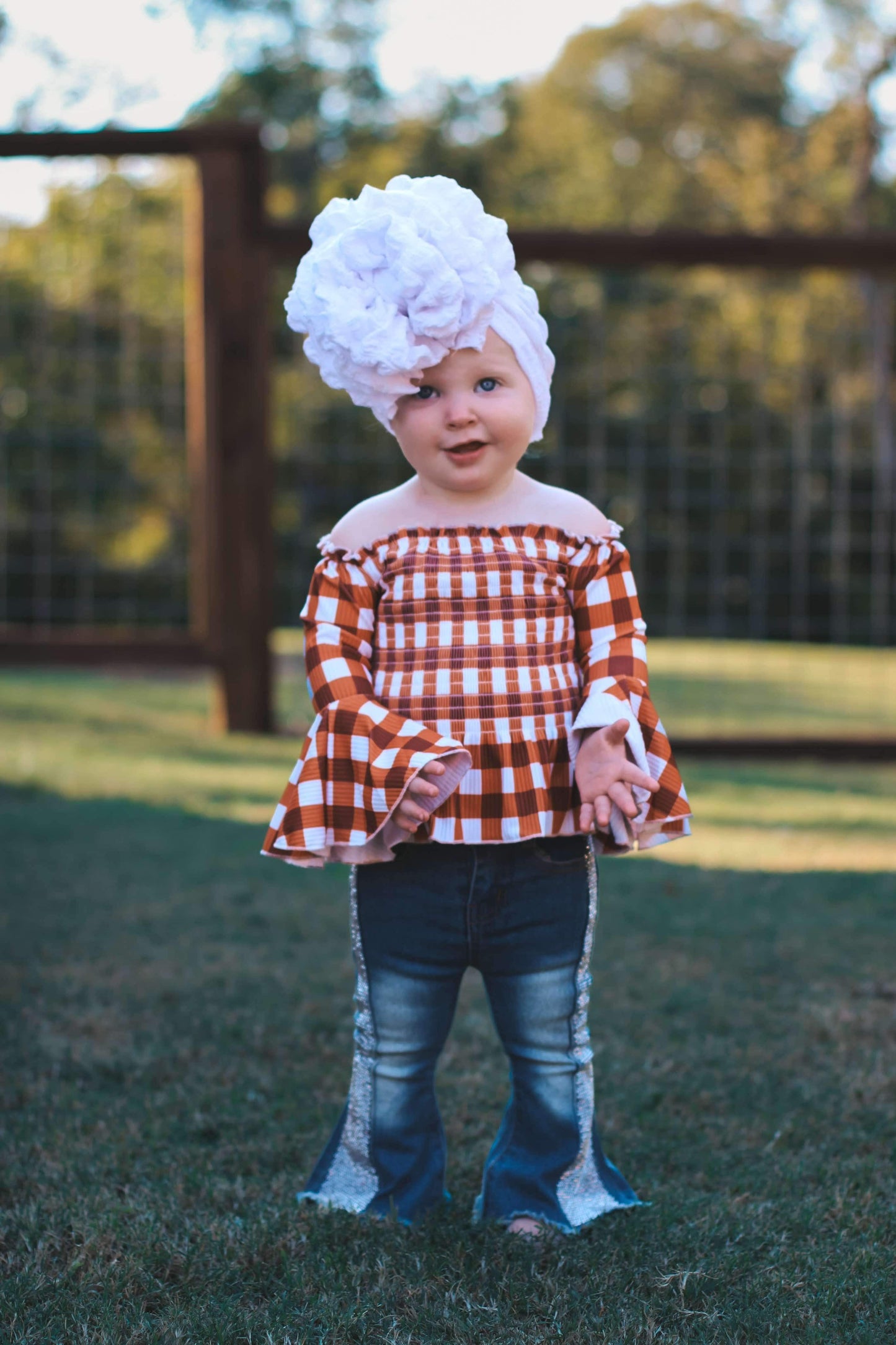 Bedazzled Denim Flares