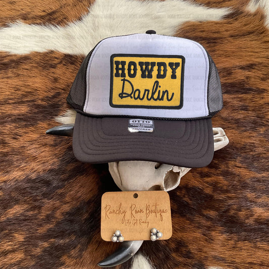 Howdy Darlin Western Foam Trucker Hat