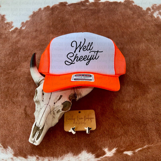 Well Sheejet Western Trucker Hat