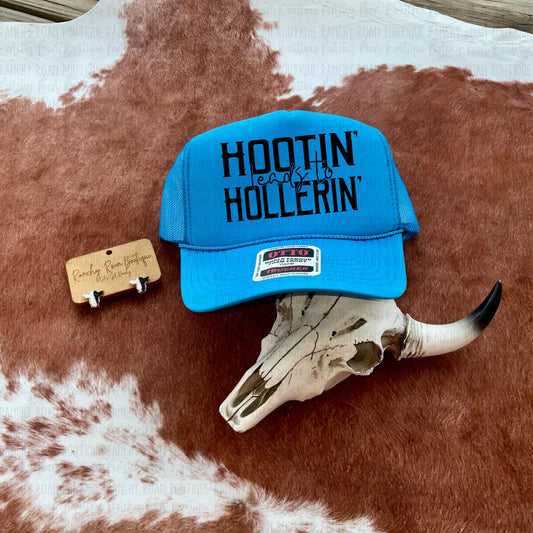 Hootin Leads to Hollerin Western Trucker Har