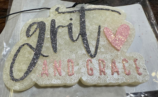 Grit and Grace Car Freshie