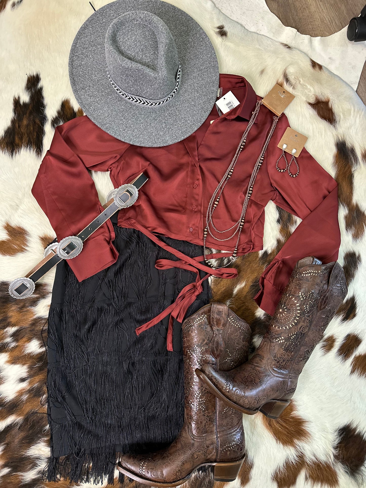 Wrapped Up Wrangler Top