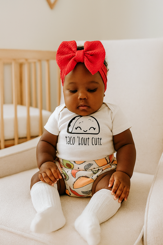 Taco Bout' Cute Baby Bummies Set