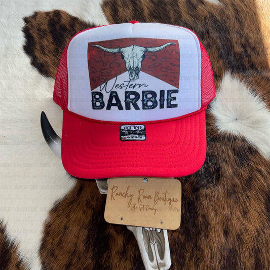 Western Girl Foam Trucker Hat
