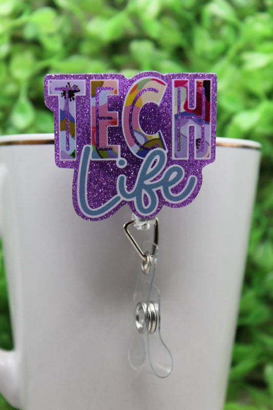 TECH Life Tropical Badge/ID Holder Reel