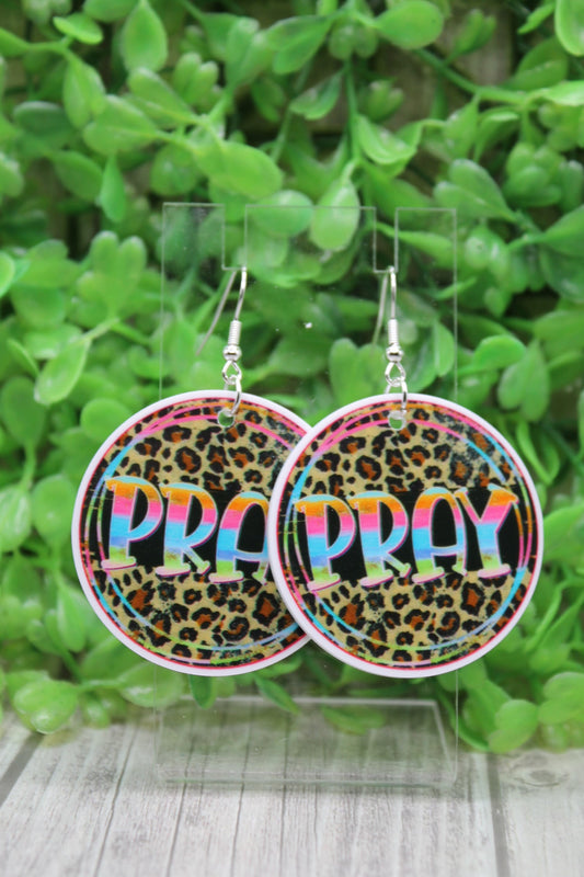 PRAY Dangle Earrings