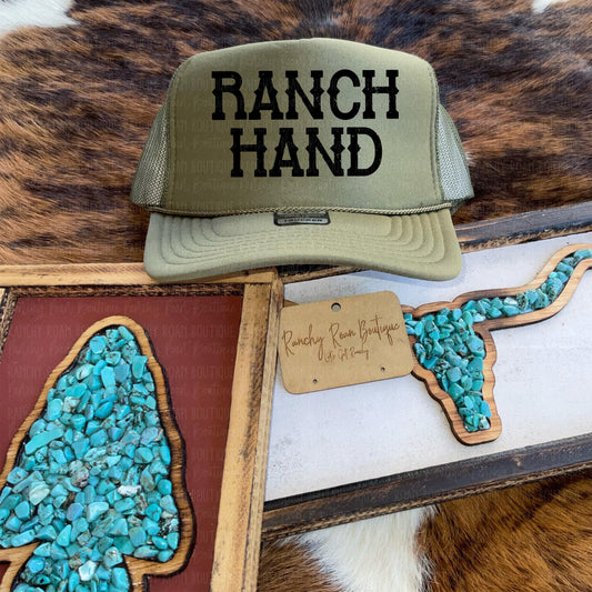 Ranch Hand Western Foam Front Trucker Hat