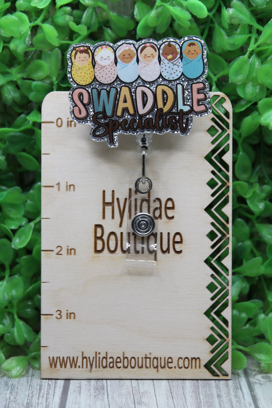 Swaddle Specialist Badge/ID Holder Reel
