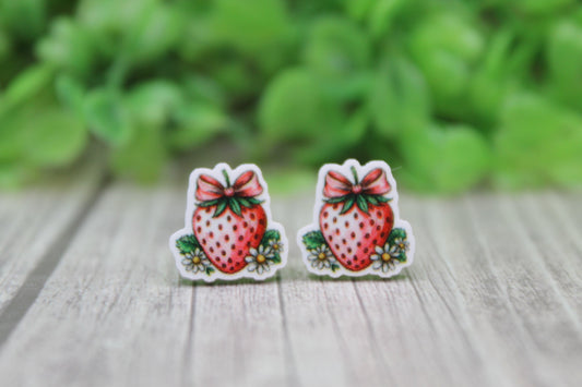Strawberries Stud Earrings