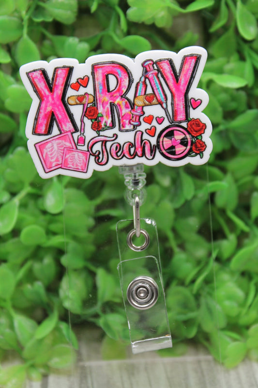 X-Ray Tech Badge/ID Holder Reel