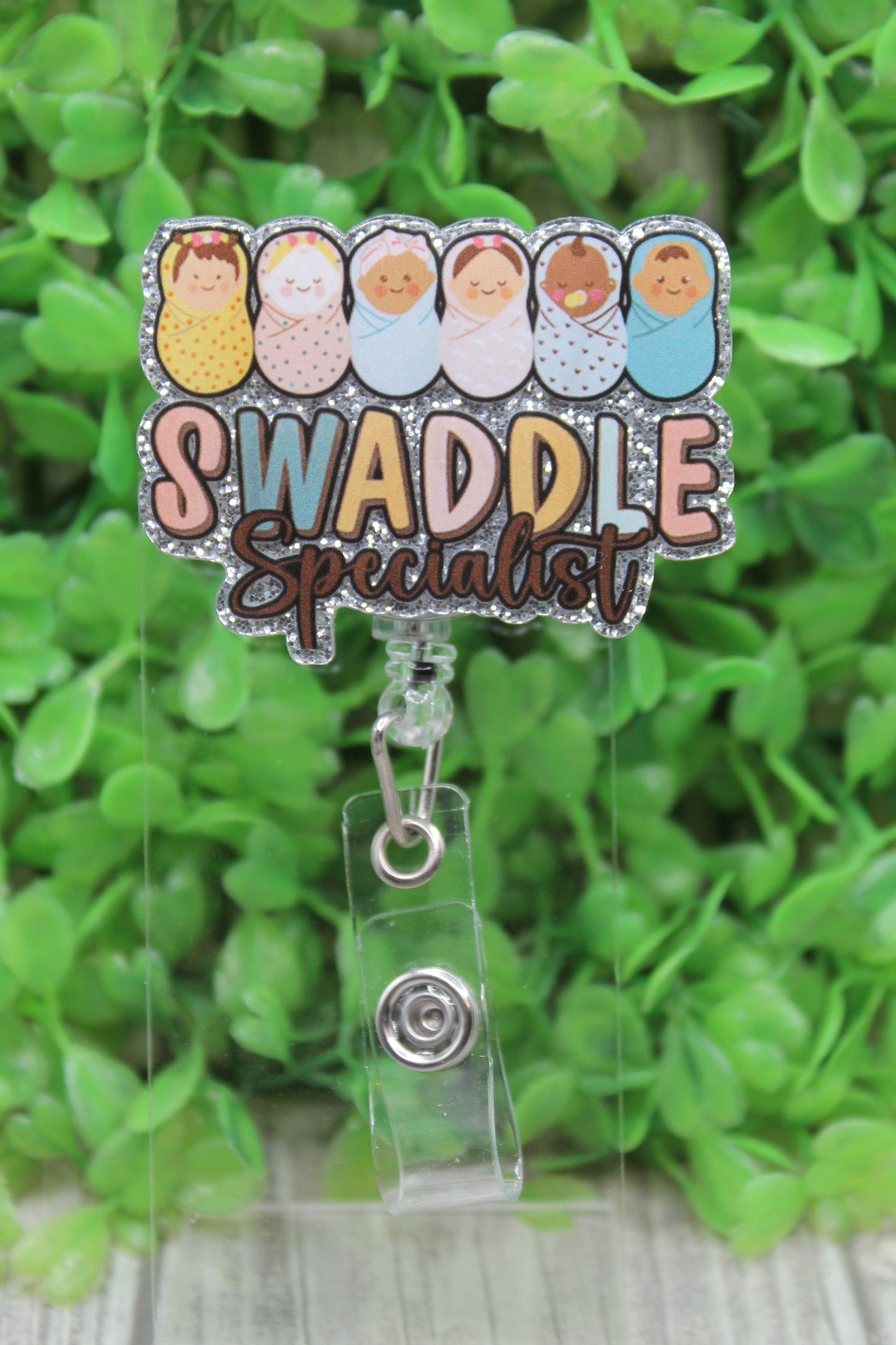 Swaddle Specialist Badge/ID Holder Reel