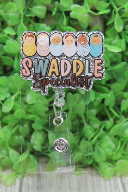 Swaddle Specialist Badge/ID Holder Reel